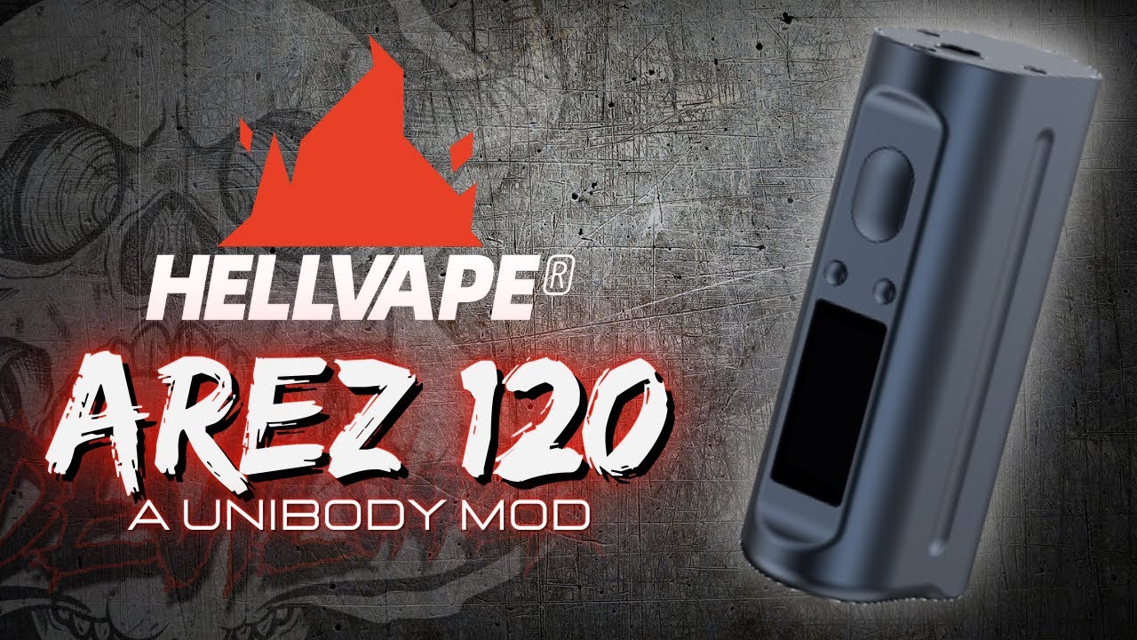 HELLVAPE Arez 120 Box Mod Review - A Single 21700 Powered 120w Beauty!