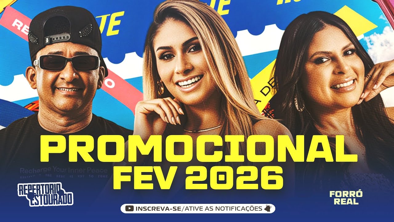 FORR&Oacute; REAL - CD PROMOCIONAL FEVEREIRO 2026