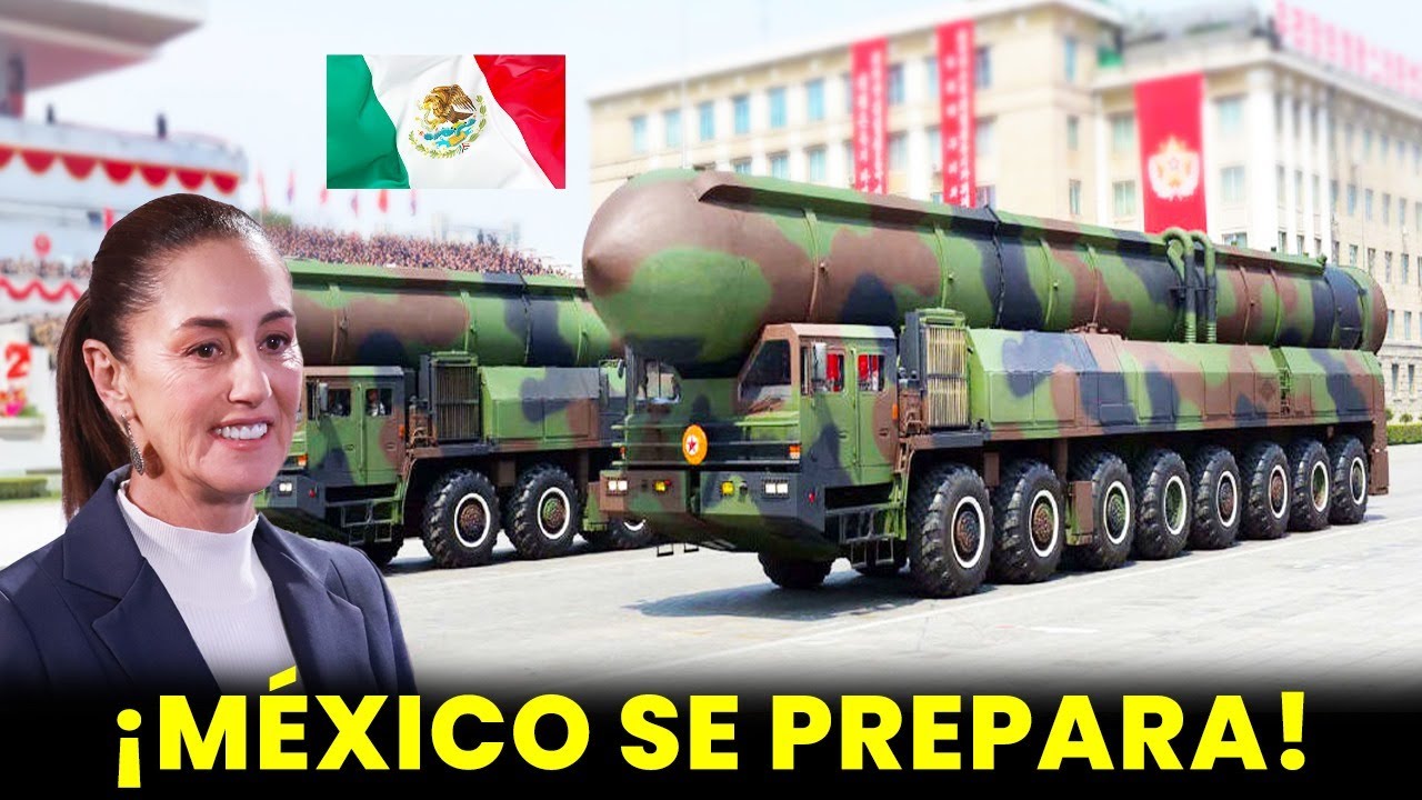 México sorprende al mundo con sus NUEVAS ARMAS MILITARES!