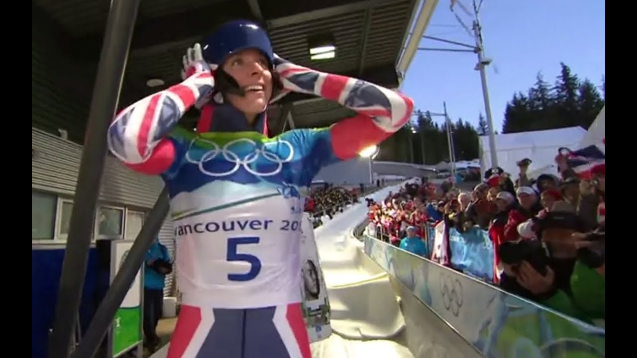 Amy Williams Wins Skeleton Gold for Great Britain - Vancouver 2010 Winter Olympics