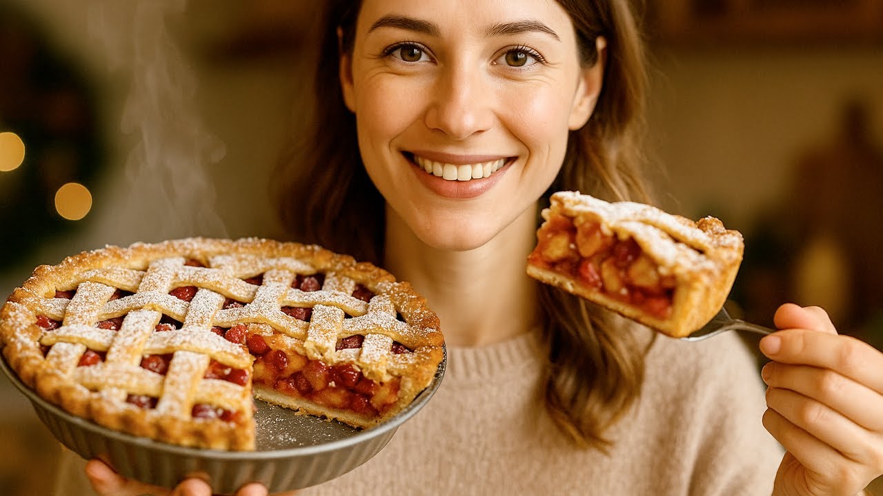 Bakers’ Secret: Cranberry-Apple Christmas Pie Recipe (5-Min Prep)