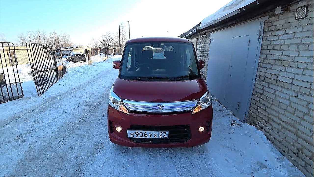 SUZUKI SPACIA CUSTOM 2013 год, полный обзор.