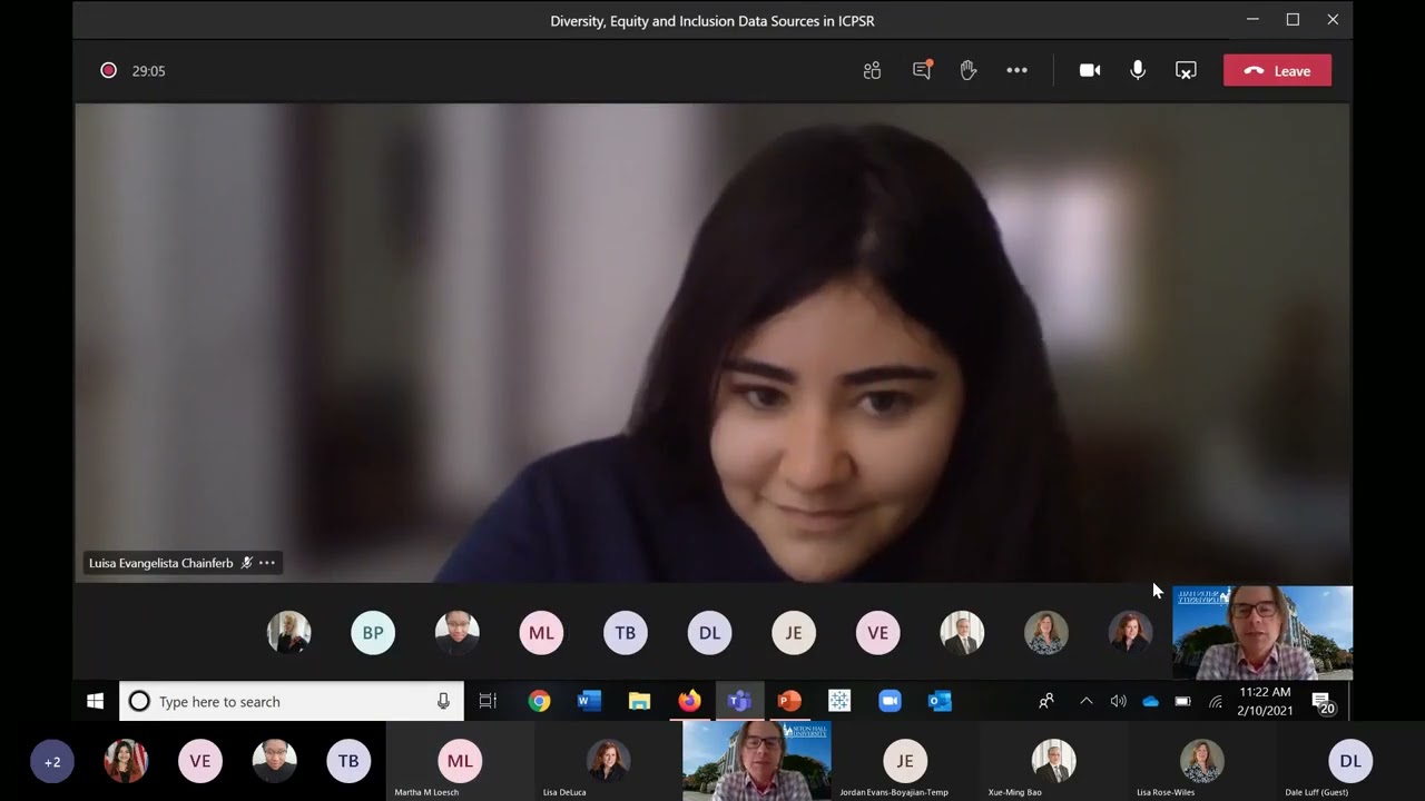 Love Data Week 2021: Diversity, Equity and Inclusion Data Sources in ICPSR