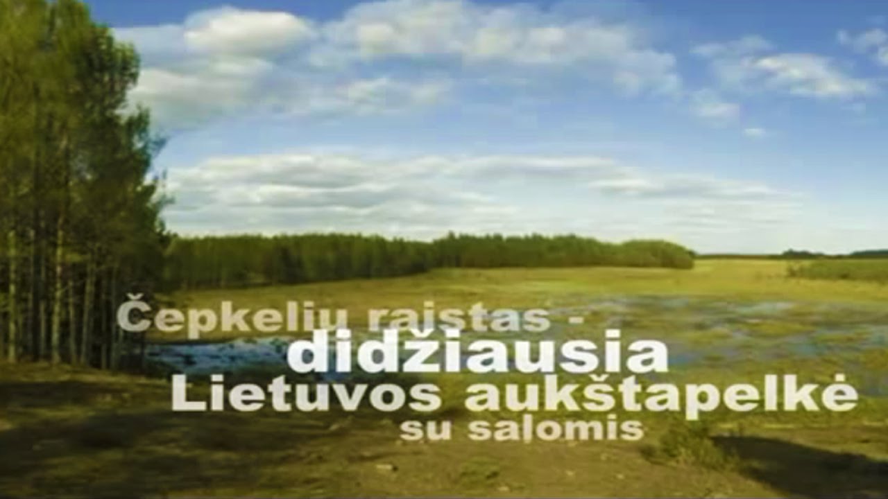 Čepkelių Valstybinis Gamtinis Rezervatas: pelkė ir kraštovaizdis
