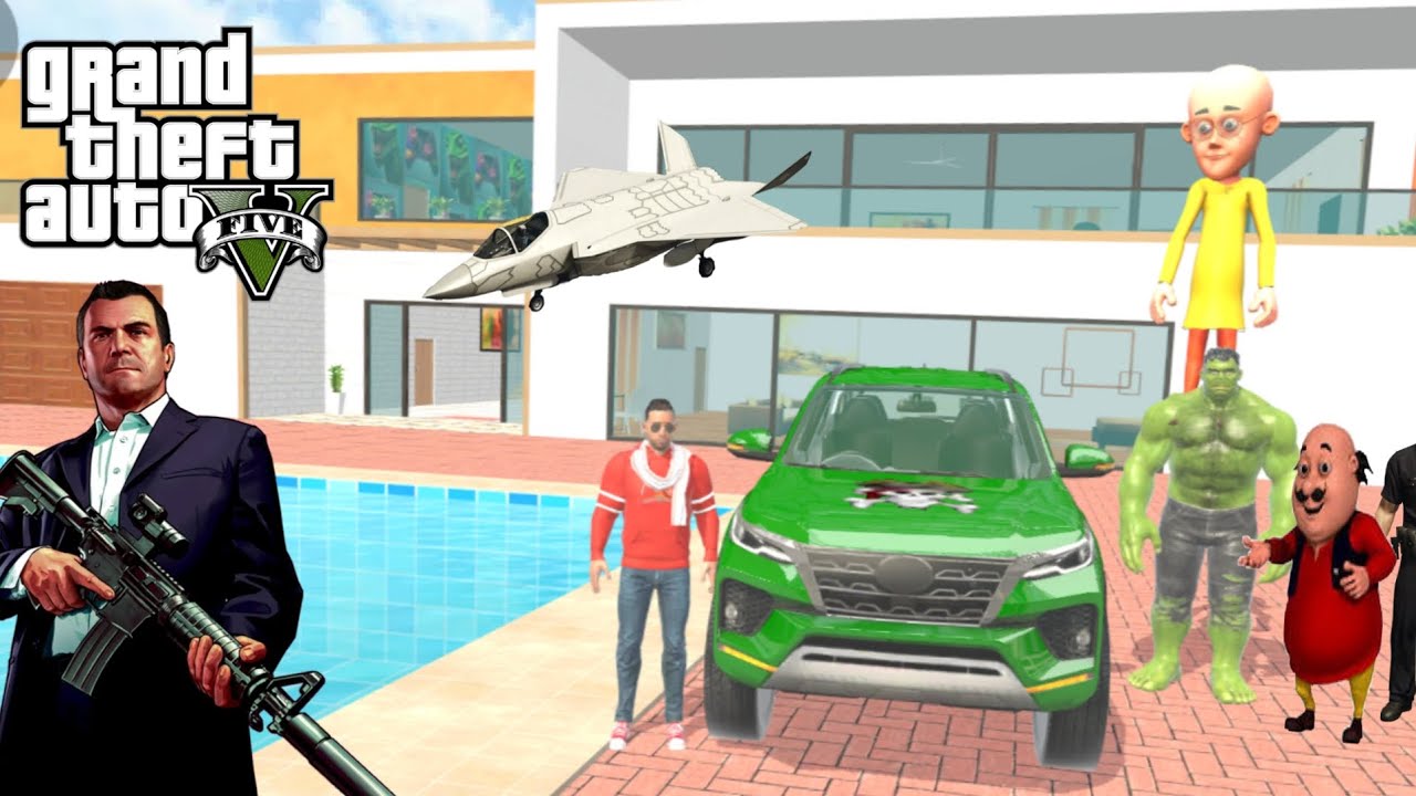 🤩Franklin ne Hulk ki car modified karwai 💥 🥳 ll 