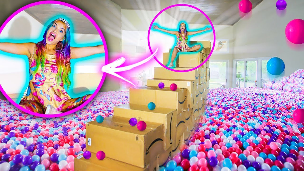 FIZ UMA PISCINA COM 50MIL BOLINHAS - SONHO DE INFÂNCIA