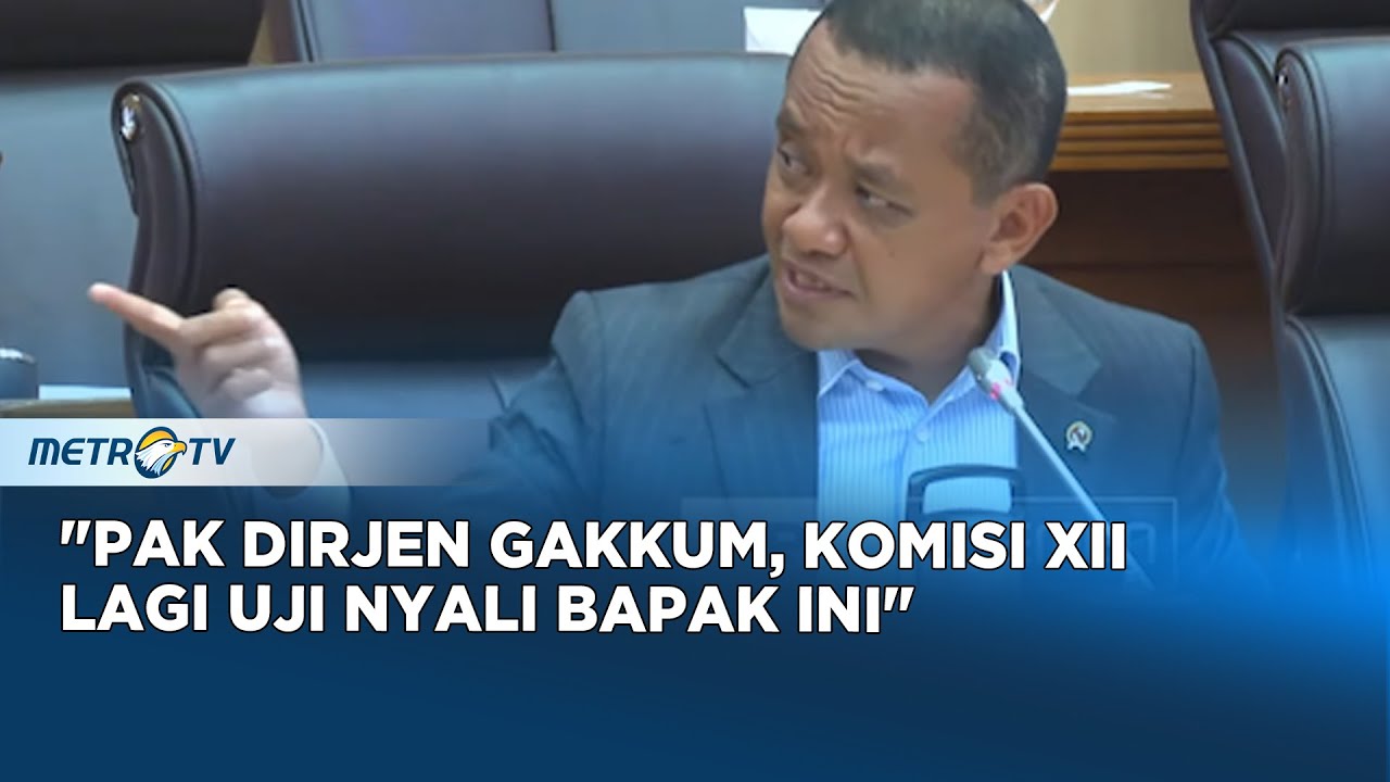 Disorot Soal Tambang Ilegal, Menteri Bahlil Semprot Dirjen Gakkum ESDM di Rapat Kerja Dengan DPR RI