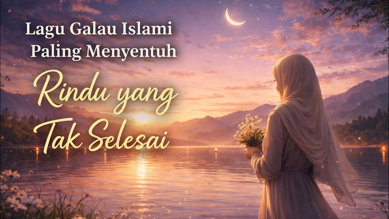 🍂Lagu Galau Islami Menyentuh Hati | Rindu yang Tak Selesai