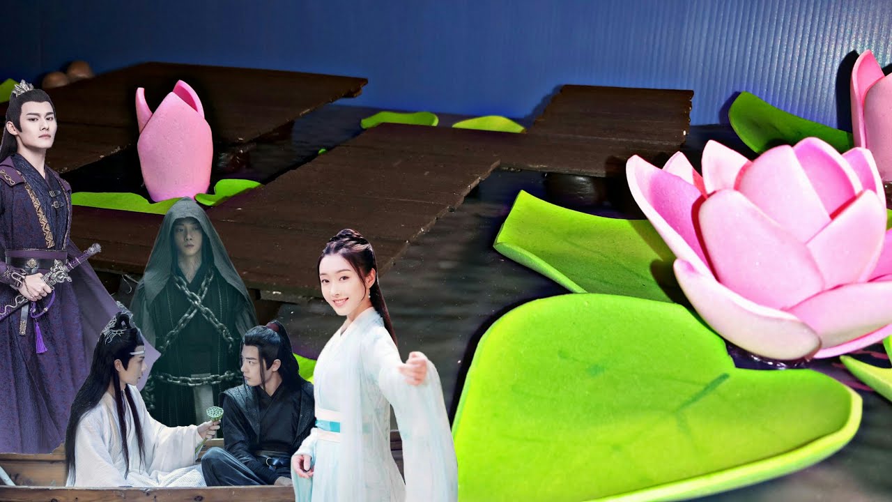 LOTUS POND/LOTUS PIER DIY || inspired by The Untamed/MDZS || Yunmeng's Lotus Pier