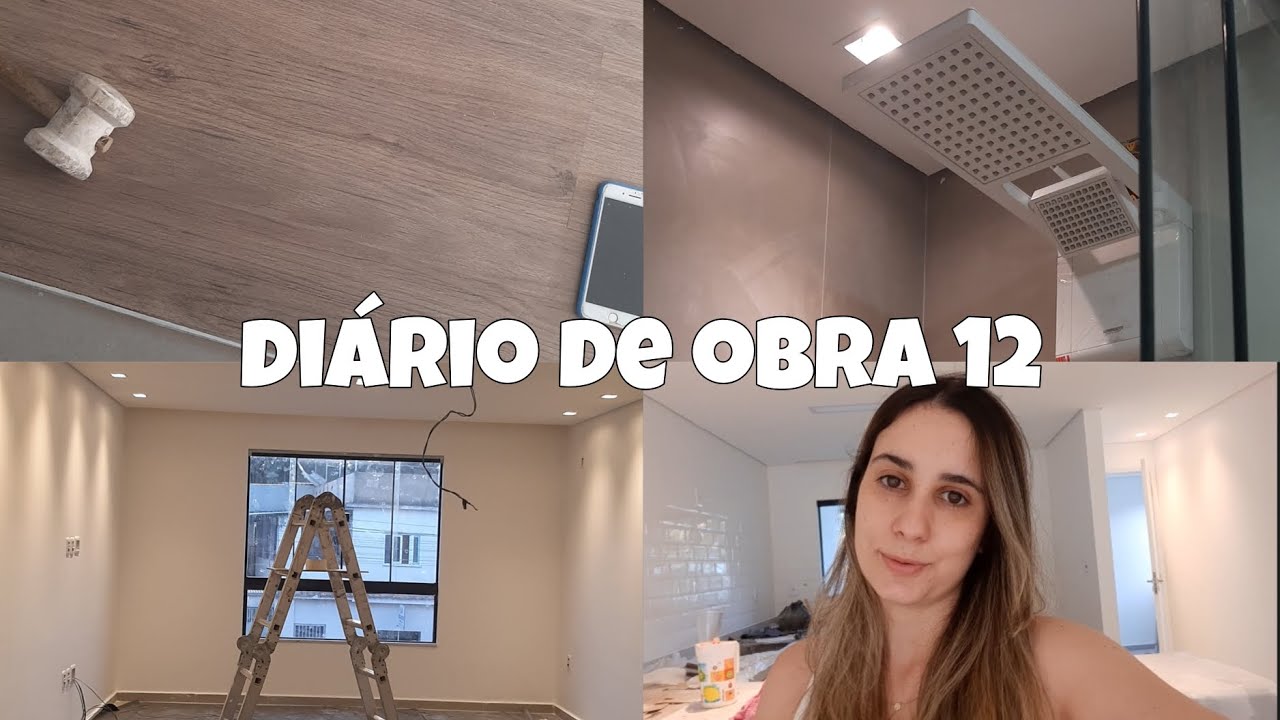 DIÁRIO DE OBRA 12| Instalamos o laminado + Iluminação pronta