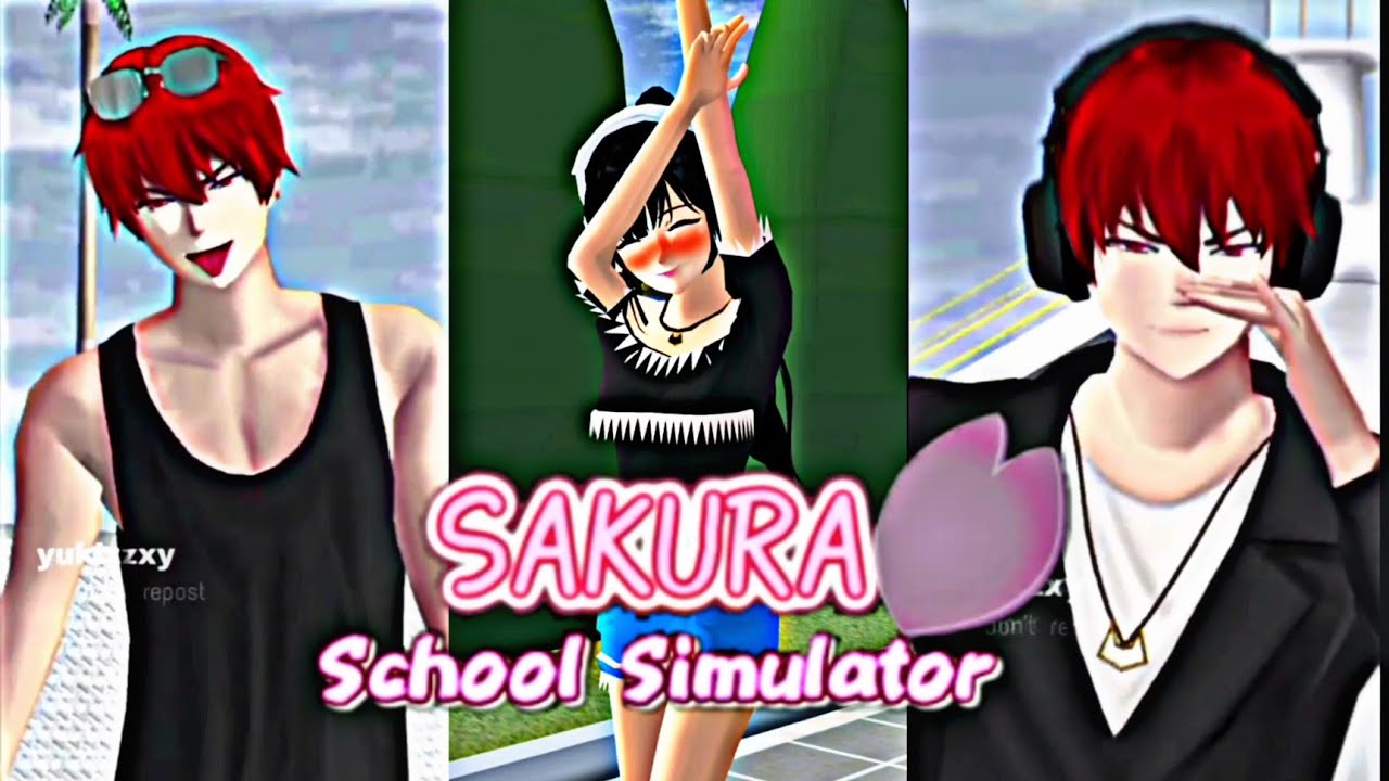 kumpulan Tik tok sakura school simulator || Part #15 || Cr Random @Anggun-Offc