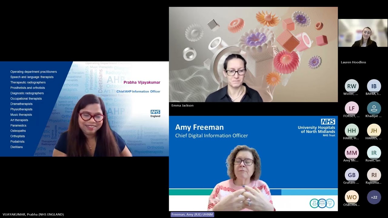 Allied Health Professionals and the Digital Commitments of the 10 Year Plan