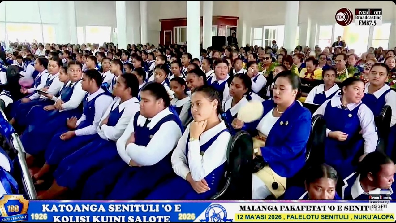 Ouau Malanga Fakafeta’i ‘oe Senituli Kolisi ko Kuini Salote Queen Salote College Centennial Service