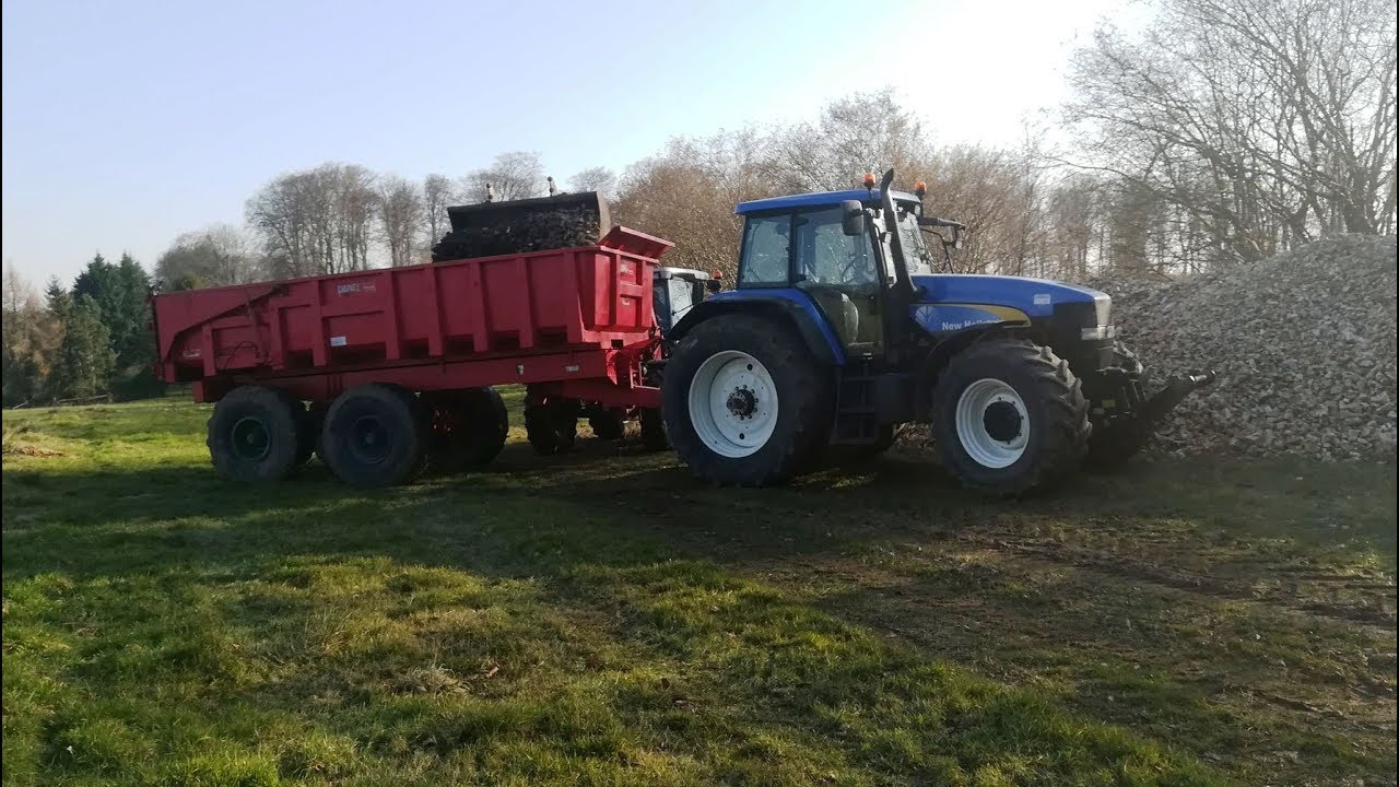 Terrasement TM175 & Ford 7810