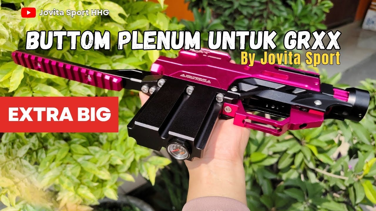 BOTTOM PLENUM utk GRXX CC super besar,ready juga power plenum nagaruntingX,BENGAL,MAXX #jovitasport