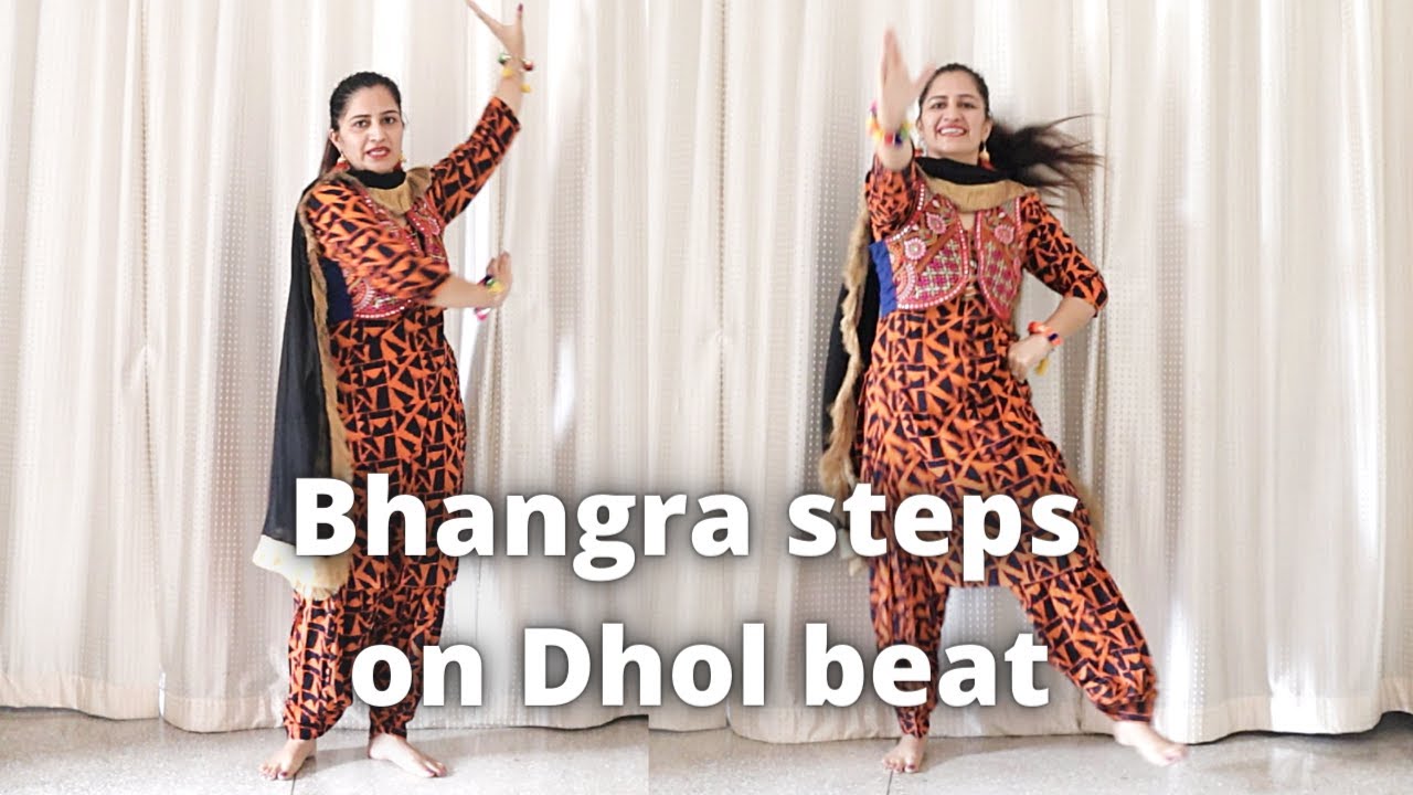 Bhangra steps on Dhol beat