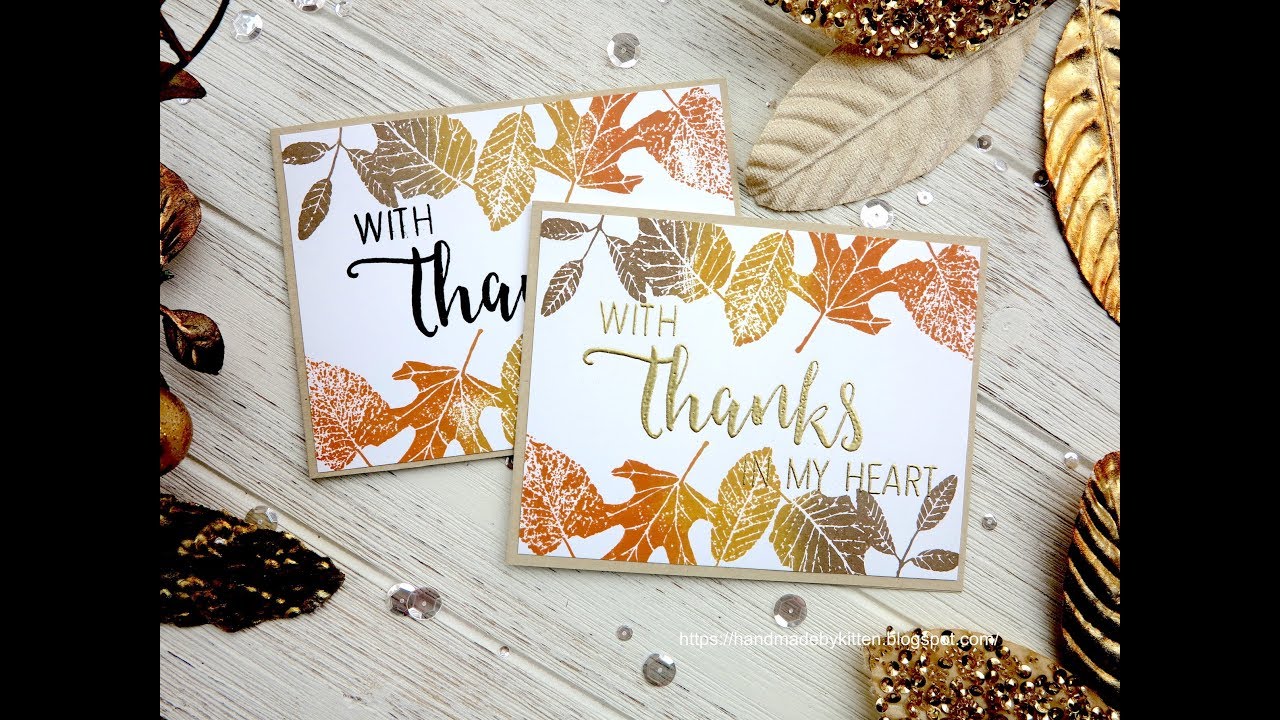 Mass Produce Last Minute Thanksgiving Cards
