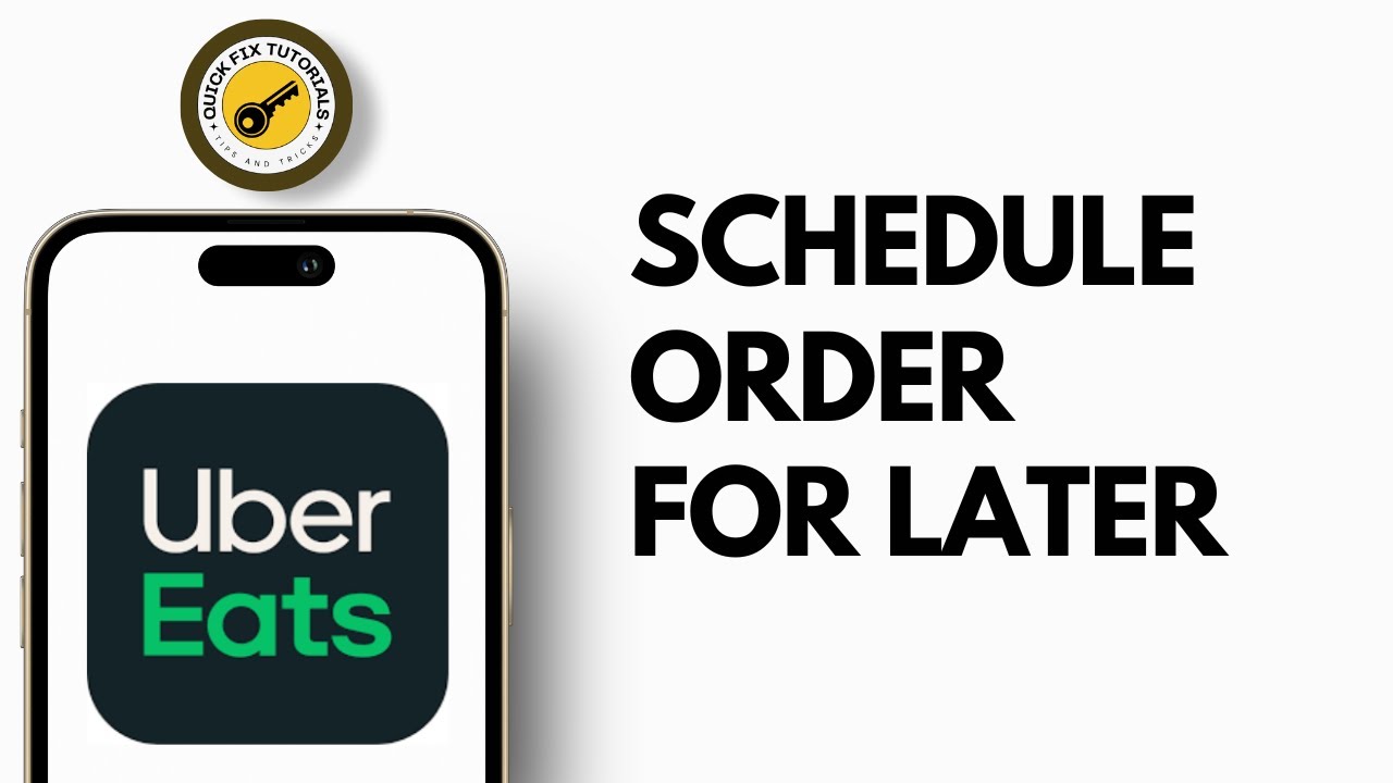 How to Schedule an Uber Eats Order for Later