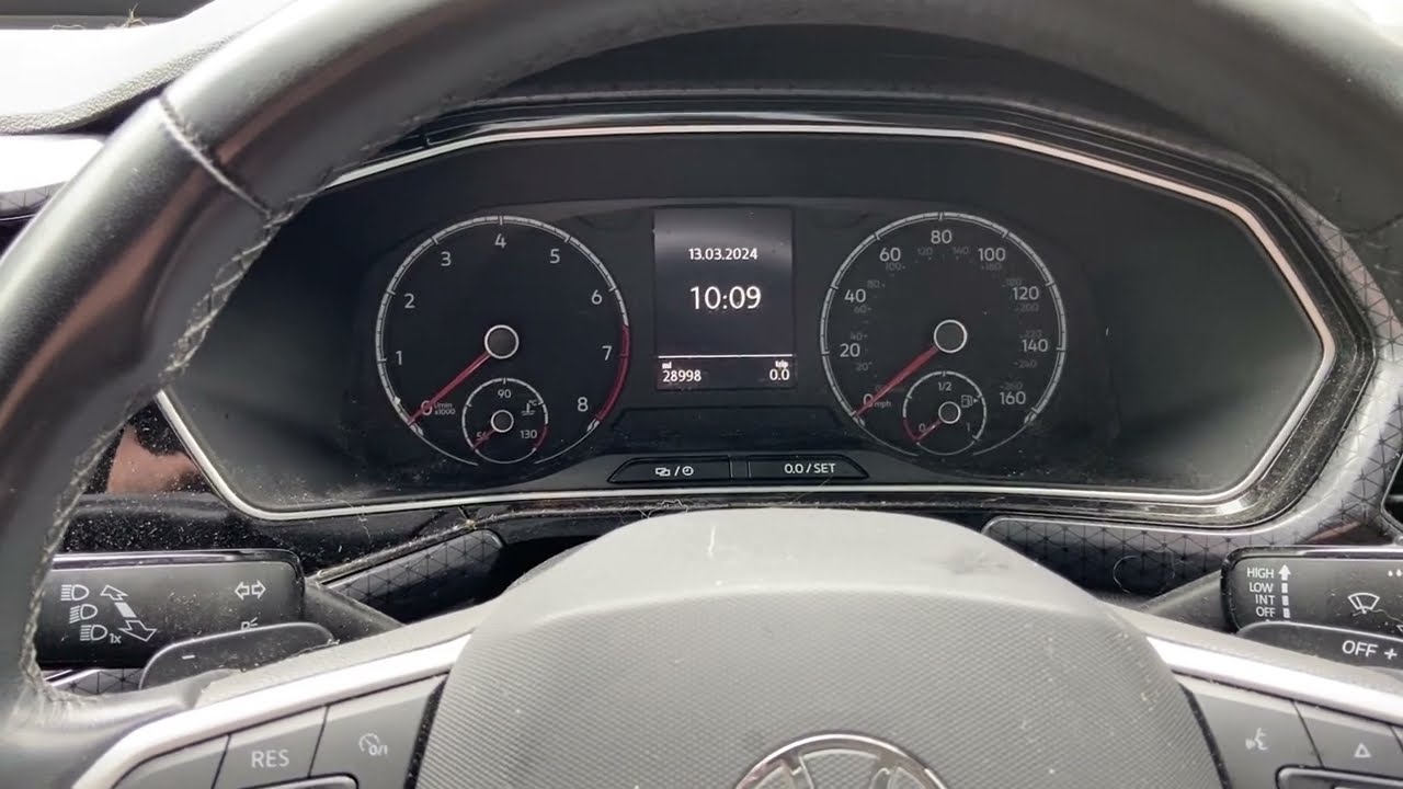 Сброс сервисного и инспекционного фонарей VW T 2020 2021 2022 2023 2024