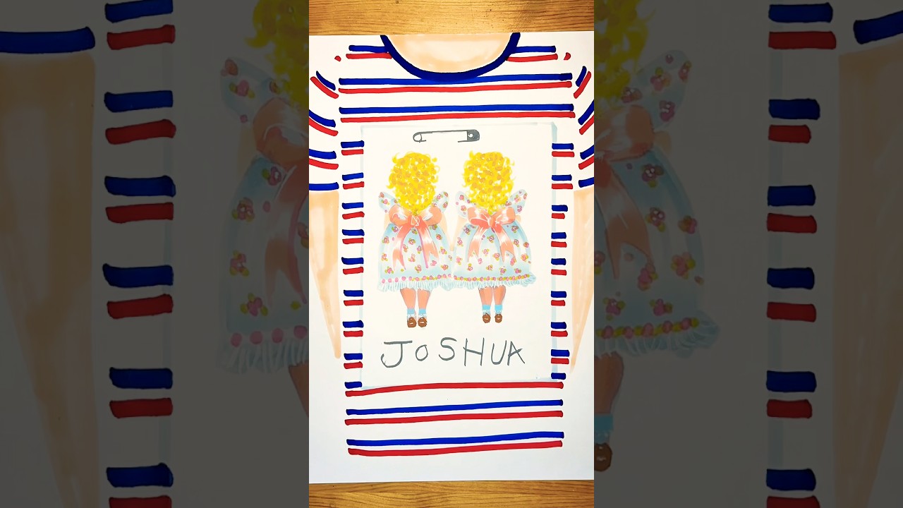 Refrigerators are overrated 🎨 #pidgindoll #wearyourart #twins #art #childhoodmemories