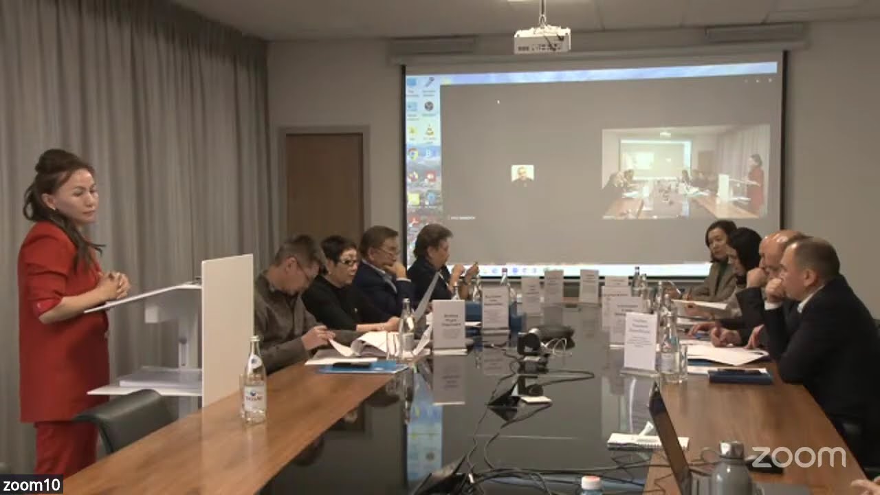 Защита диссертации на соискание степени доктора философии (PhD) Чемирбаевой Мергуль Берикхановны