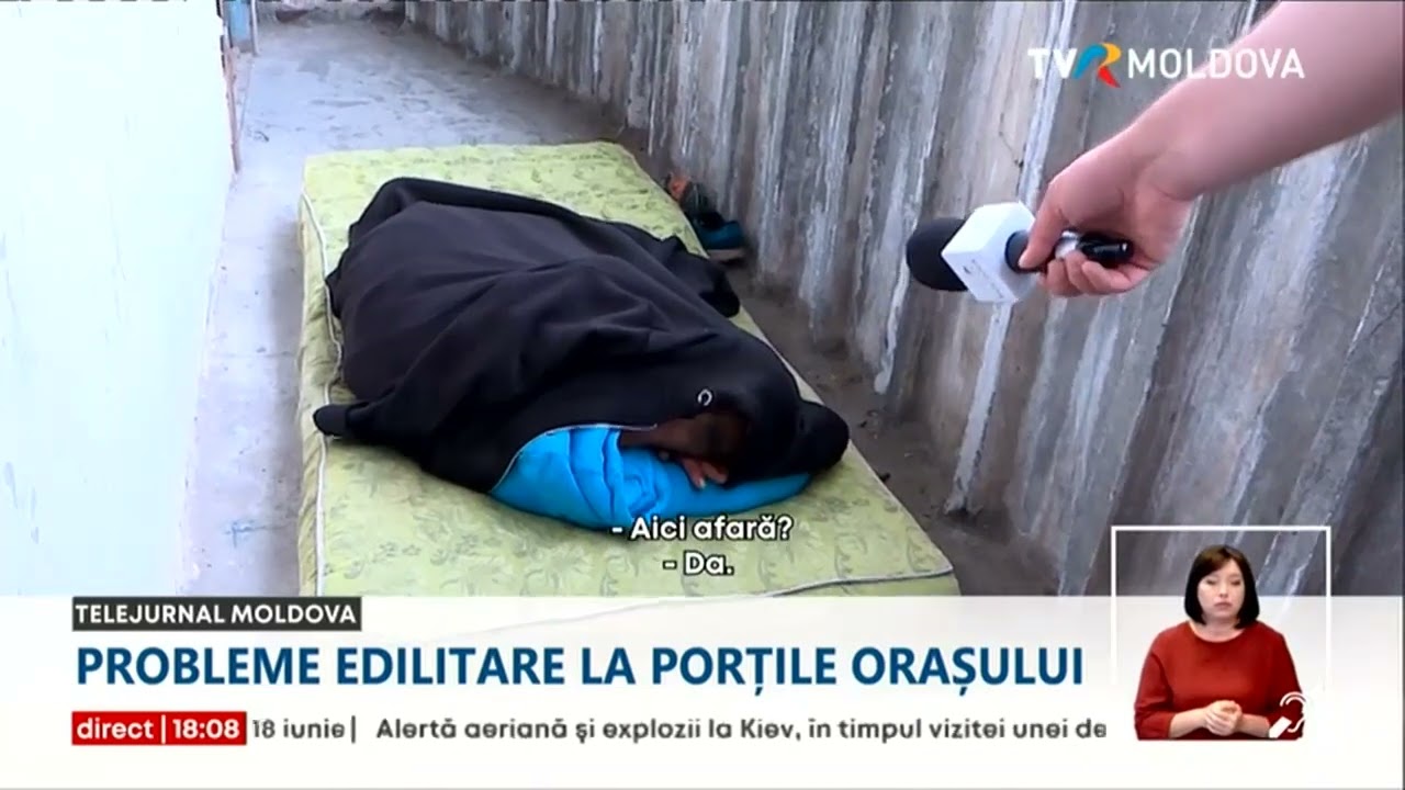Complexul de clădiri de la intrarea în Chişinău, cunoscut ca „Porțile Oraşului”,în stare deplorabilă