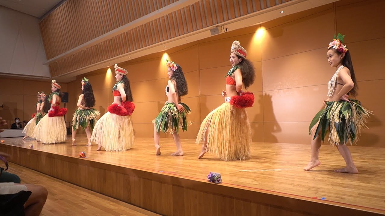 ALOHA!  westa  kawagoe  HULA  CONCERT　タヒチヌイ　エンディング　2021年 7月　モアナと伝説の海　タヒチアンダンスショー