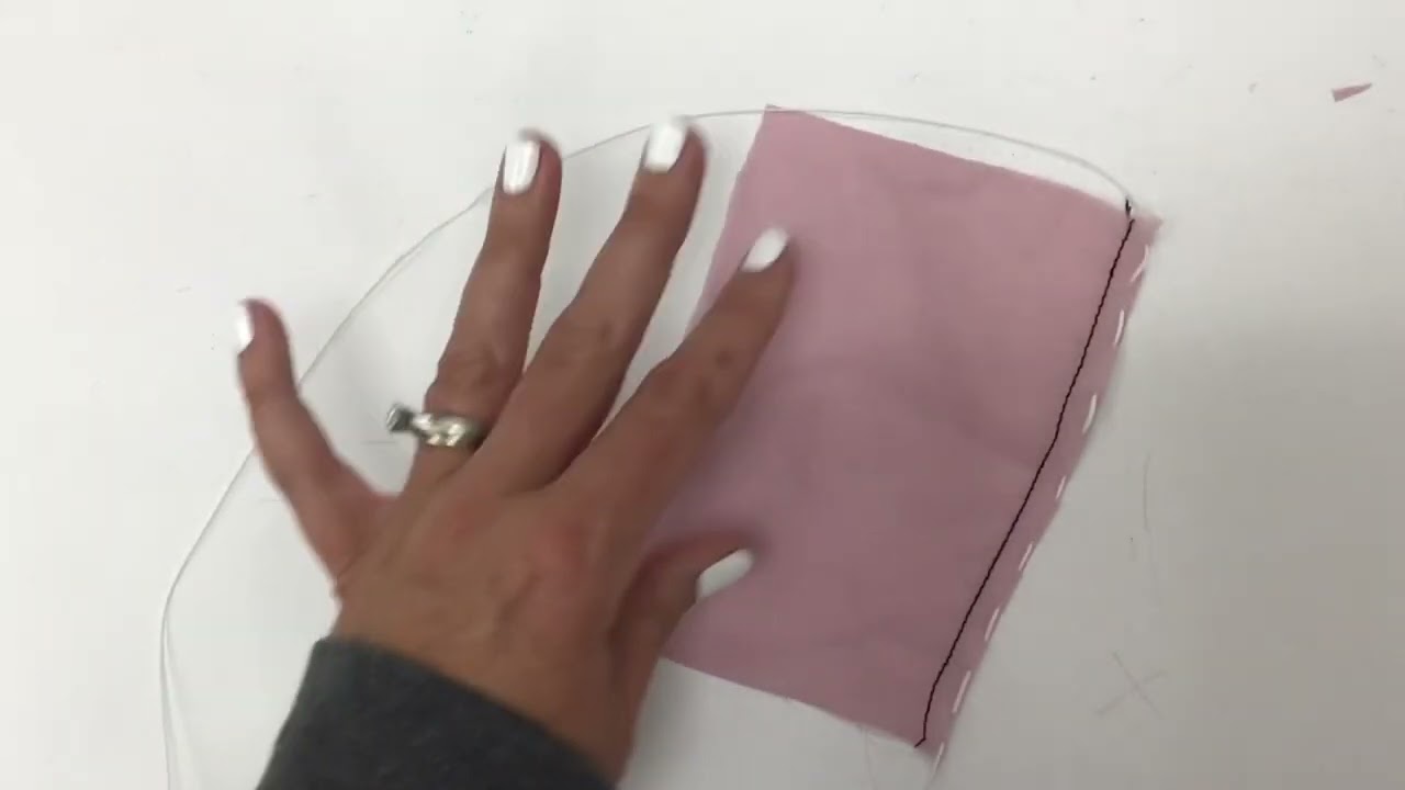 Blouse Hem Hand Couture Sewing Technique
