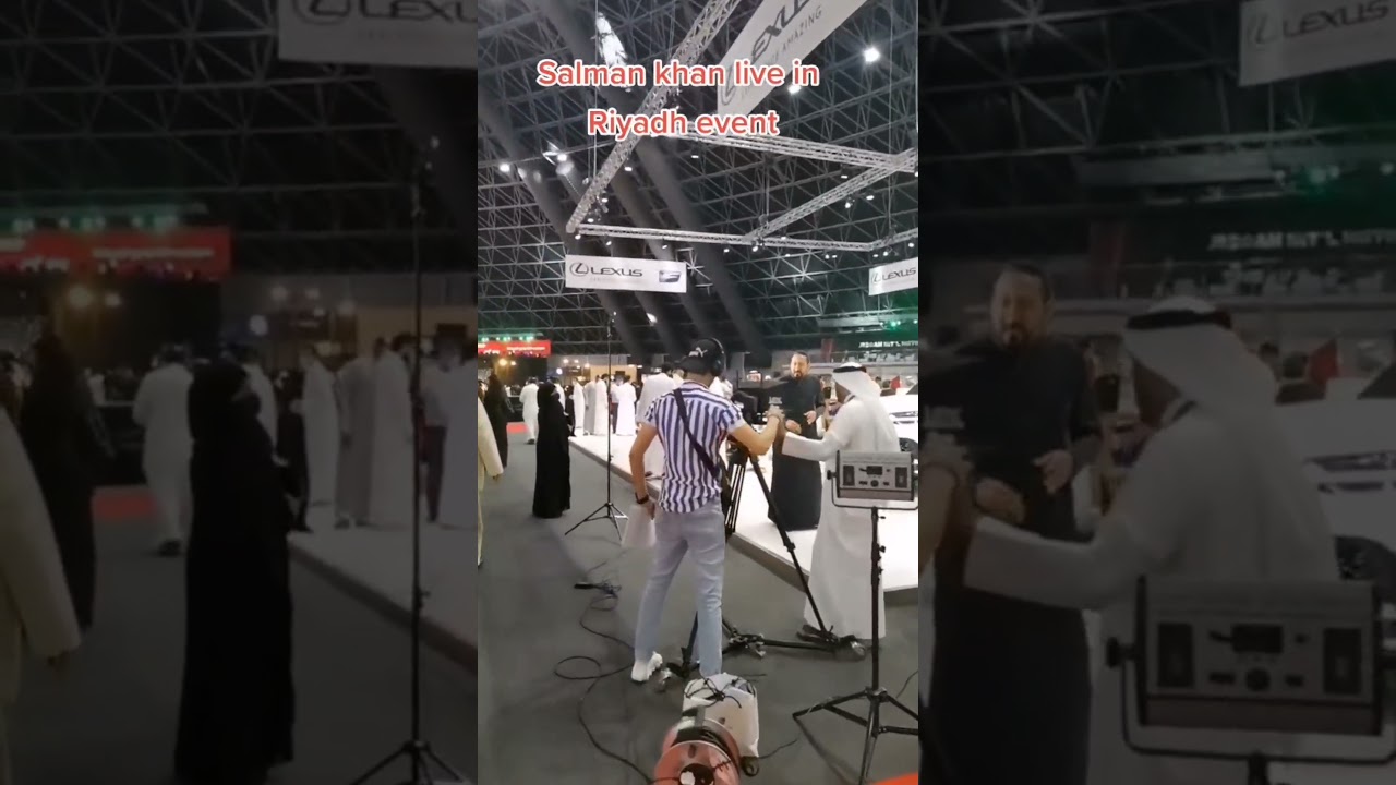 Salman Khan 😎😎 Live event in Riyadh Live || Salman khan in Saudi Arabia,#Shorts