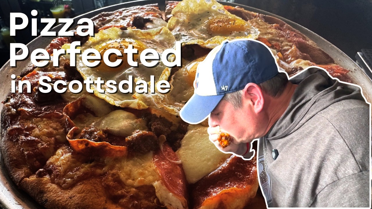 Artisan pizzas, awesome apps, & gluten-free options | Pitch Pizza - a lowkey winner | Scottsdale, AZ