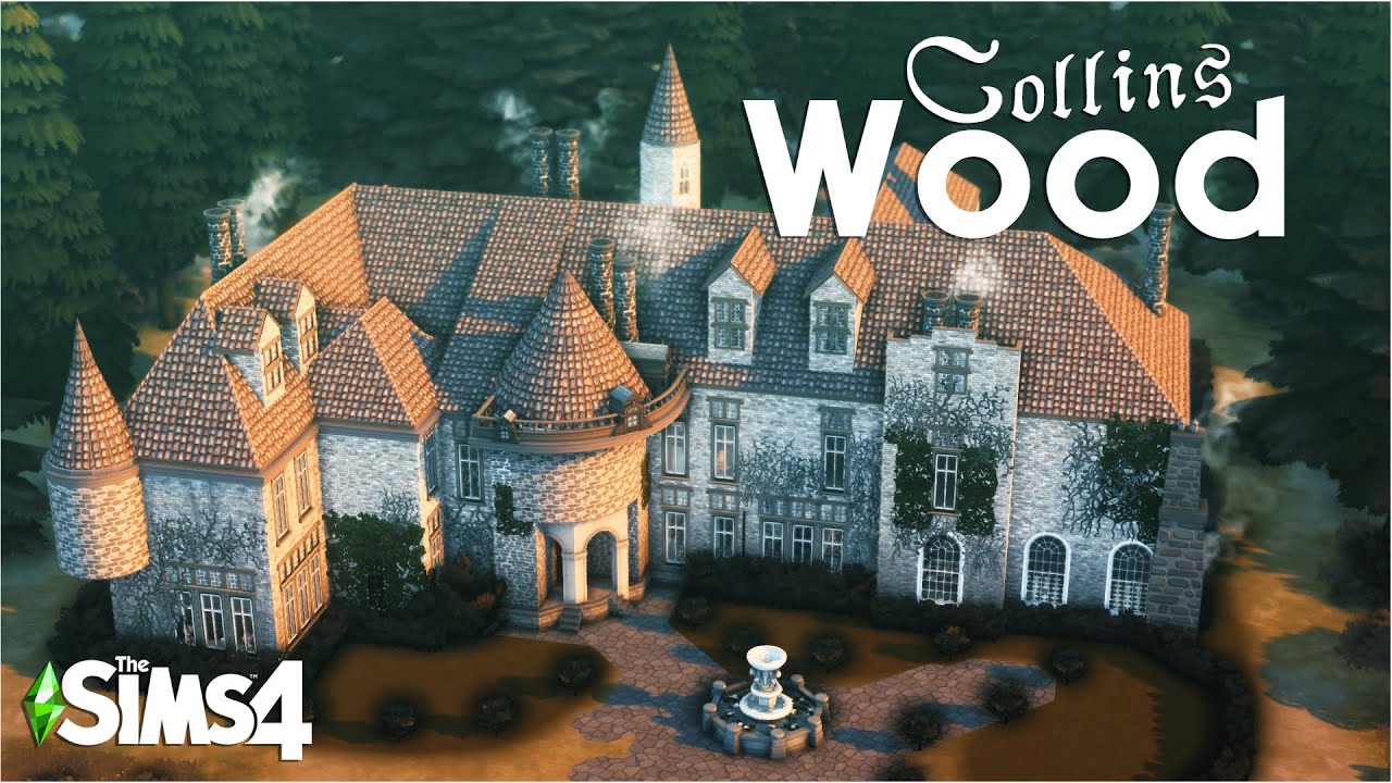 COLLINS WOOD | CC | DARK SHADOWS | THE SIMS 4 | BY RUSTICSIMS