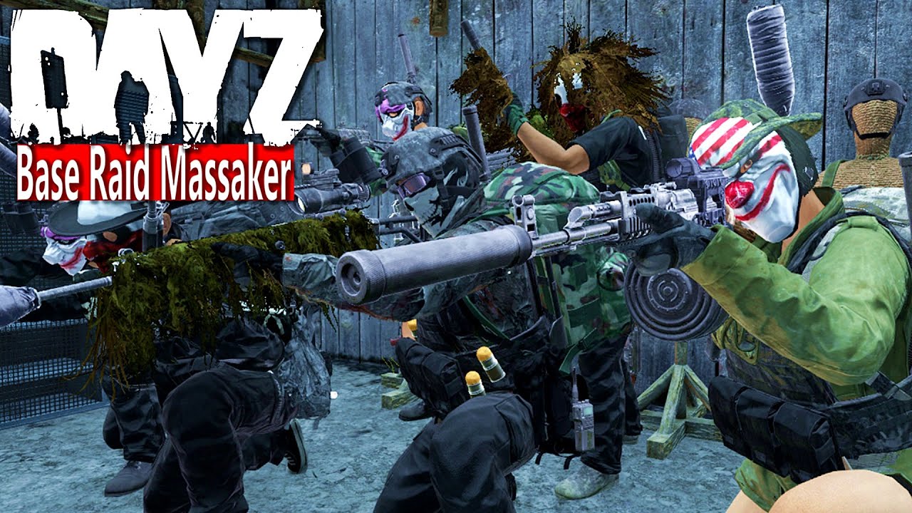 MASSIVER DAYZ DOPPEL BASE RAID: INTENSIVE BURGSCHLACHT endet in MASSAKER - MEGA SQUAD - DAYZ