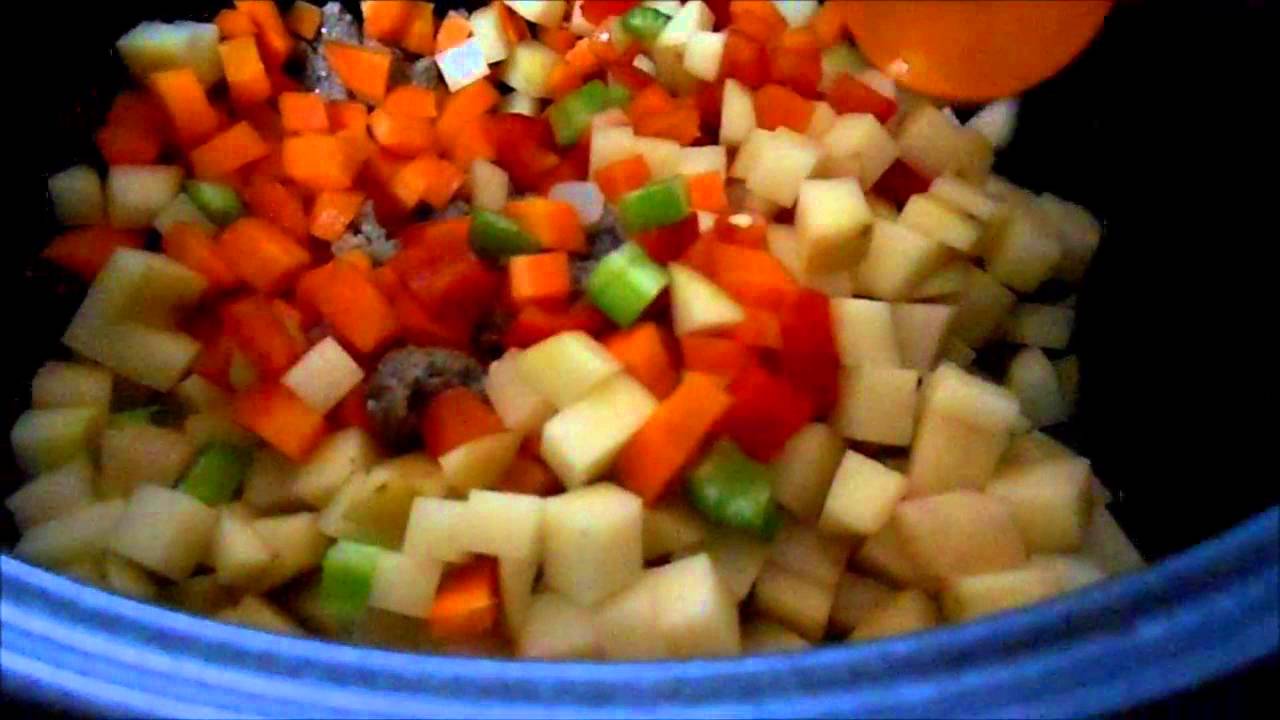 Picadillo en AROMA Rice Cooker