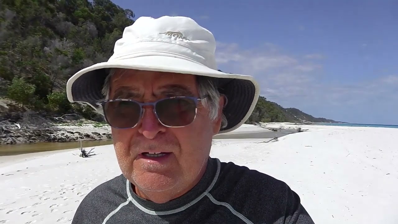 Wathumba Creek  Awinya Creek Moon Point Fraser Island Urangan Marina  Big Woody Island Sandy Leg 8