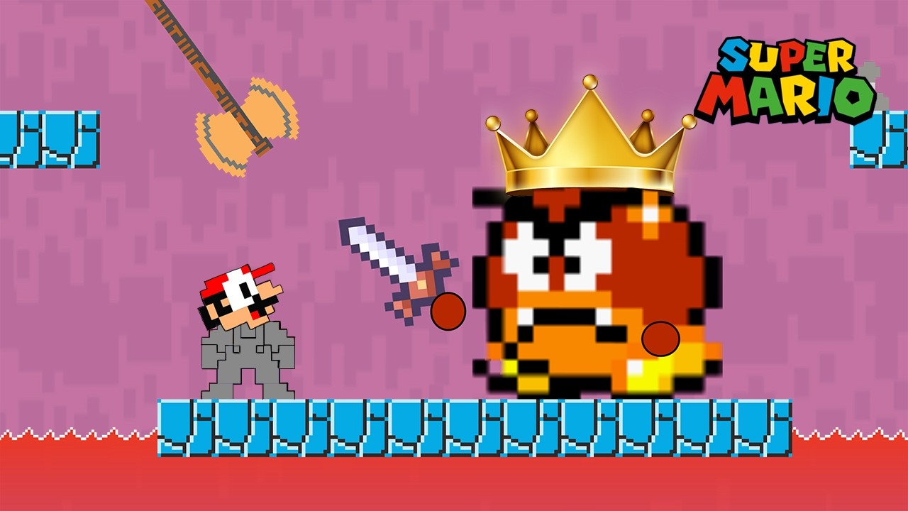 Mario Missing Colors - Game Animation