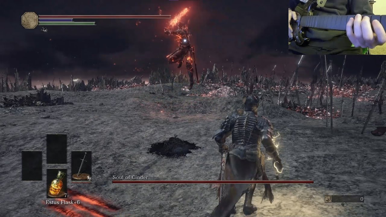 Dark Souls 3 on a guitar hero controller ep 5