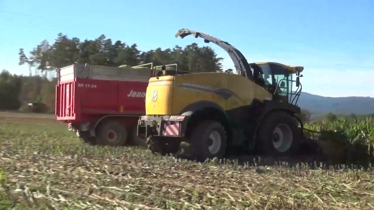 Ensilage mais au GAEC de Tonvic 2025