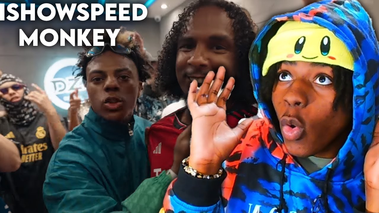DxvinOMG Reacts To IShowSpeed - Monkey (Official Music Video) Reaction