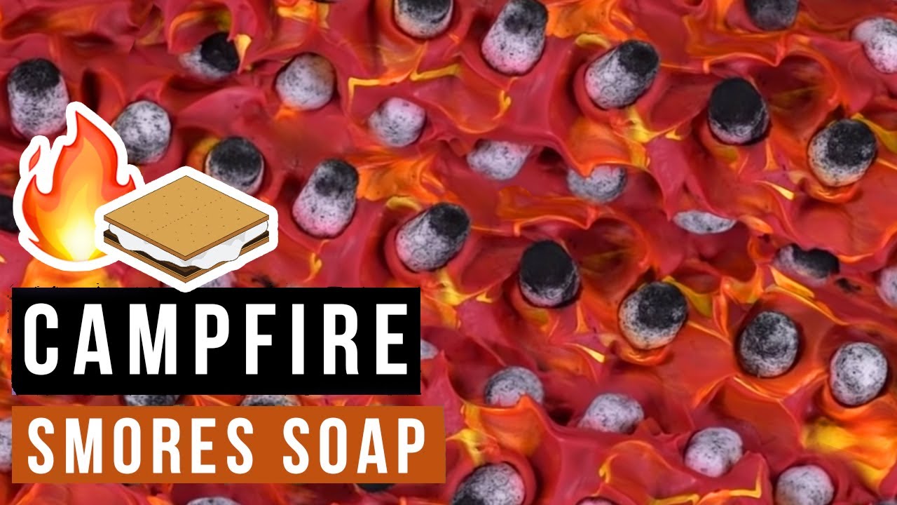 Campfire Smores Soap 🔥🍫 WILD SUMMER COLLECTION | Royalty Soaps