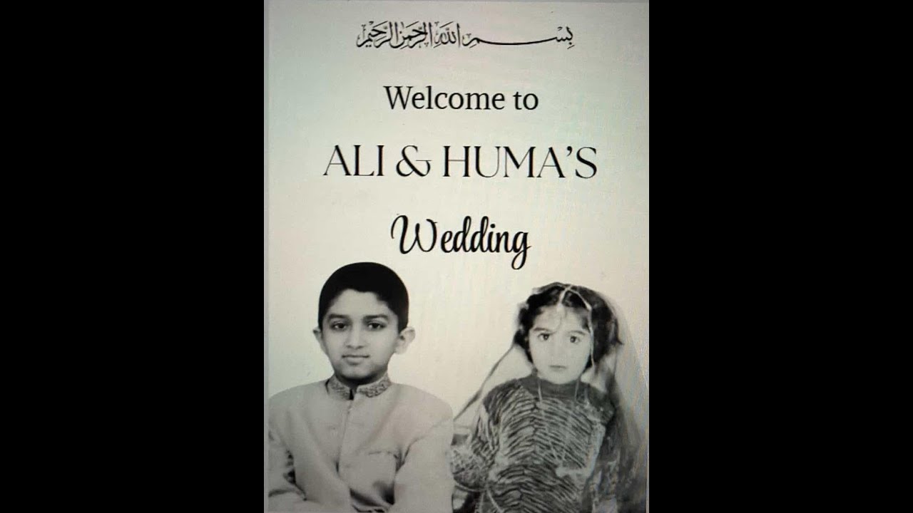 Ali & Huma's Wedding