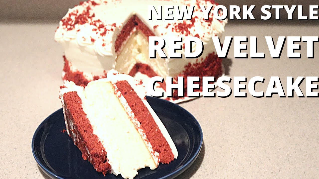 Red Velvet Cheesecake - New York Style Recipe