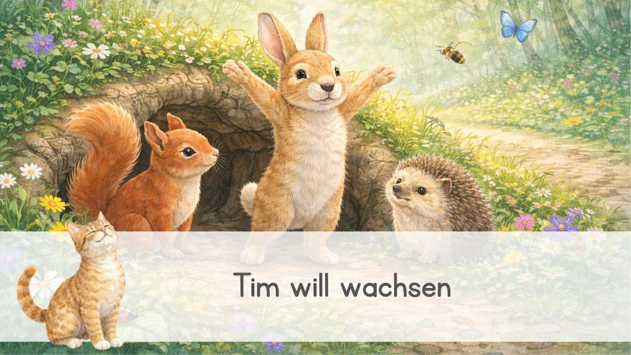 Tim will wachsen