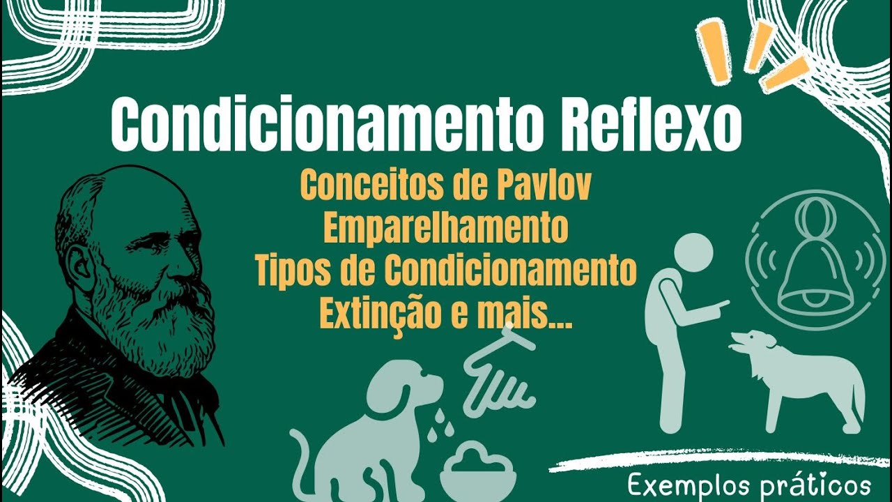 Condicionamento Reflexo: Conceitos de Pavlov, Tipos, Emparelhamento, Extinção e muito mais!