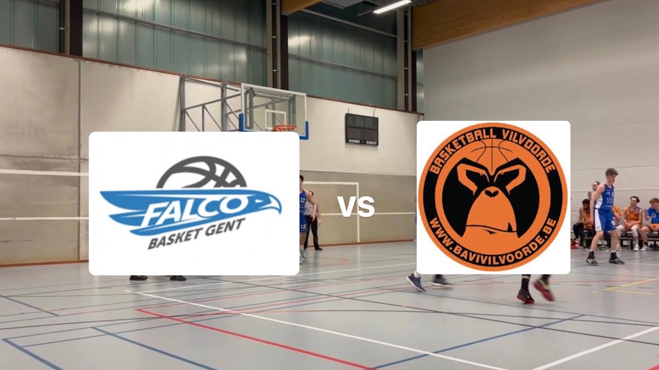 U21 BBC Falco Gent vs Bavi Vilvoorde: 75-66 (Beker van Vlaanderen 1/4e Finale)