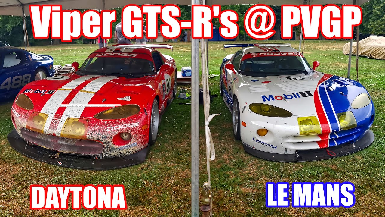Viper GTS-R's C7 and C21 - 2022 Pittsburgh Vintage Grand Prix