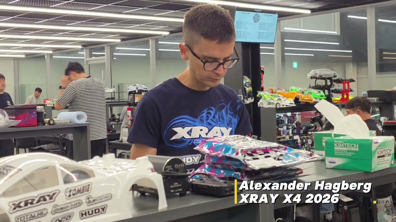 XRAY X4 2026 - Alexander Hagberg - AOC practice (GALENARO)