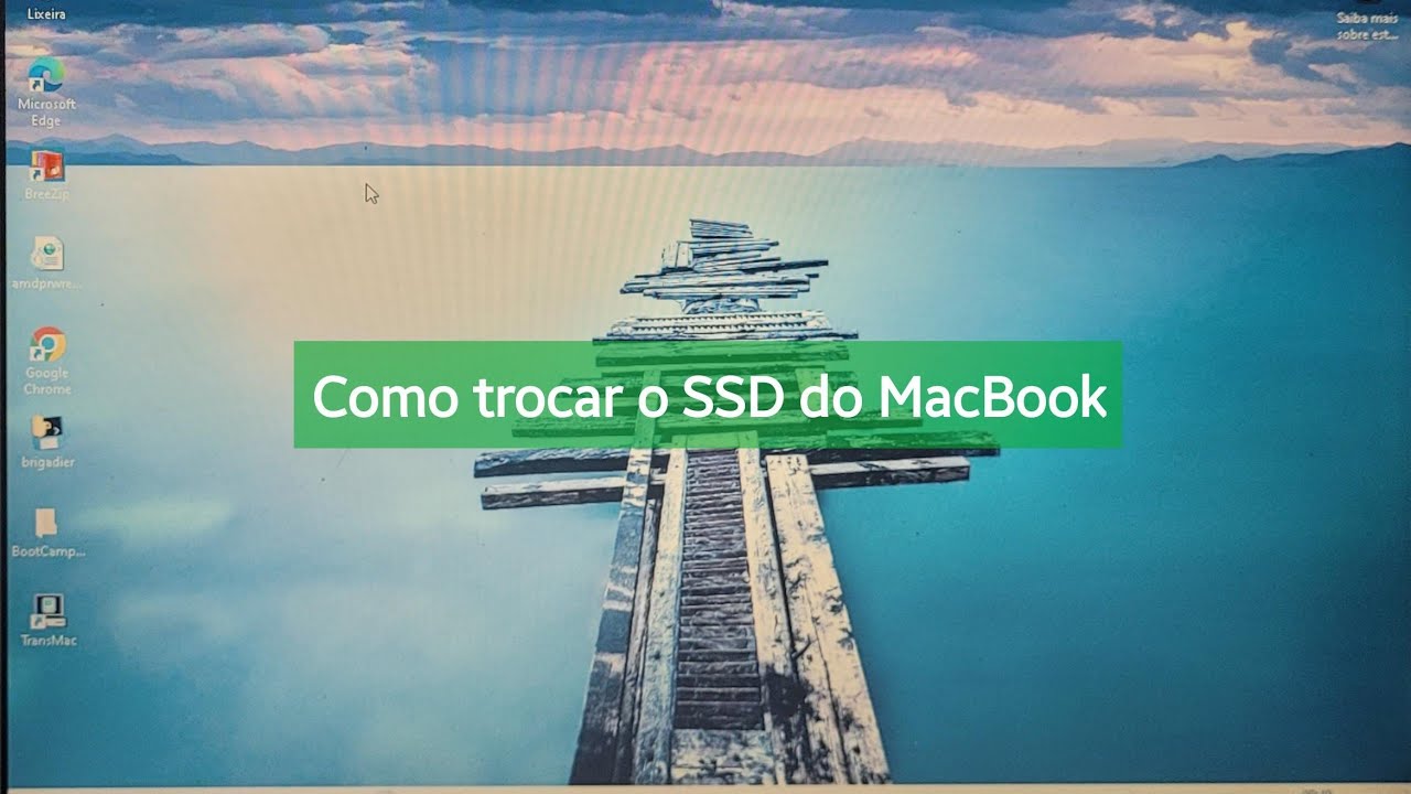 Como abrir o Macbook para trocar o SSD