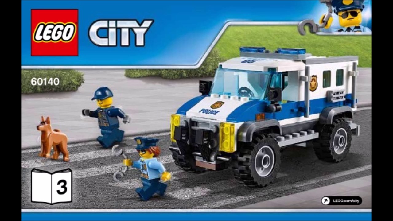 LEGO CITY 60140 Bulldozer Break In Instructions