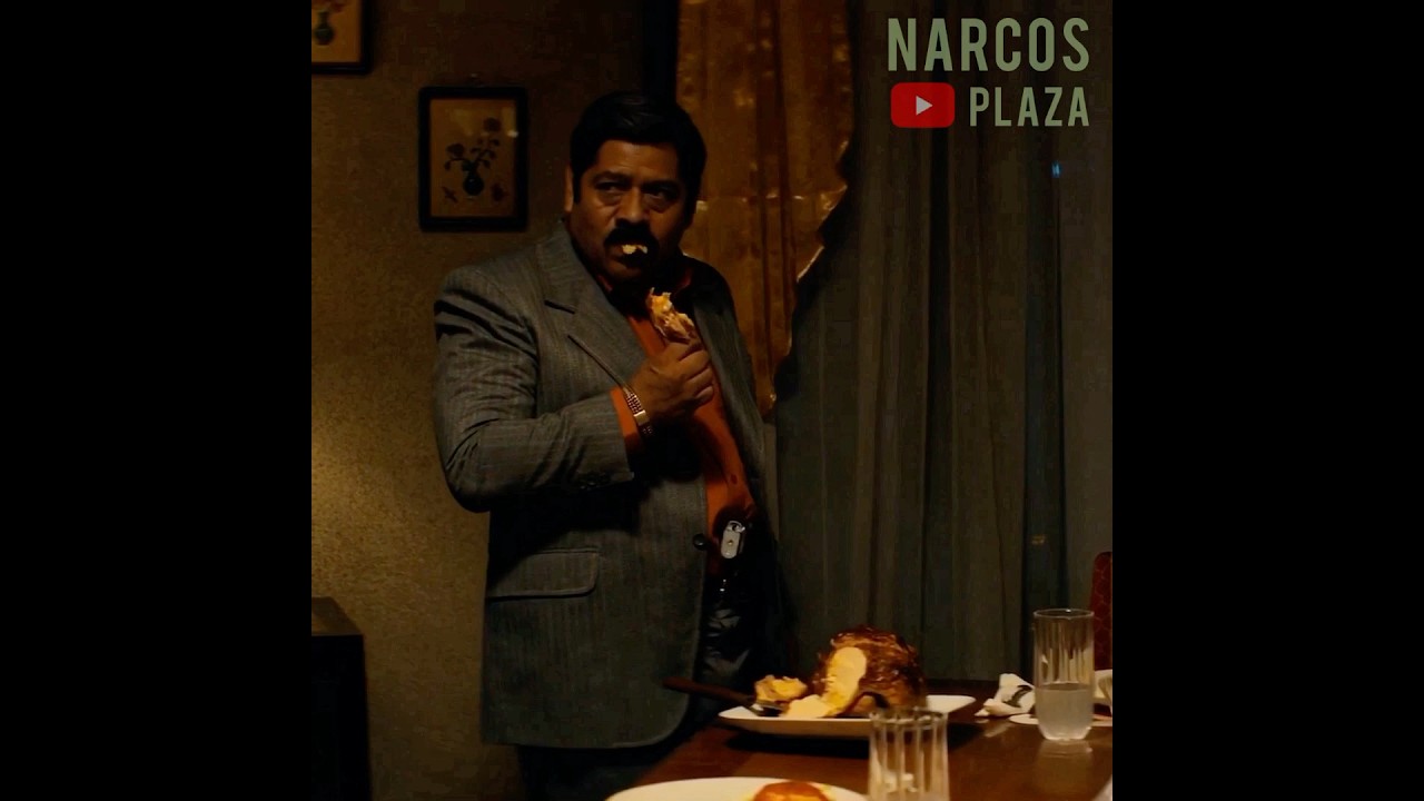 Azul Is Not Fat, He&rsquo;s Just Big Boned | Dramatic Eating Compilation 🤧 | Narcos: Mexico #shorts