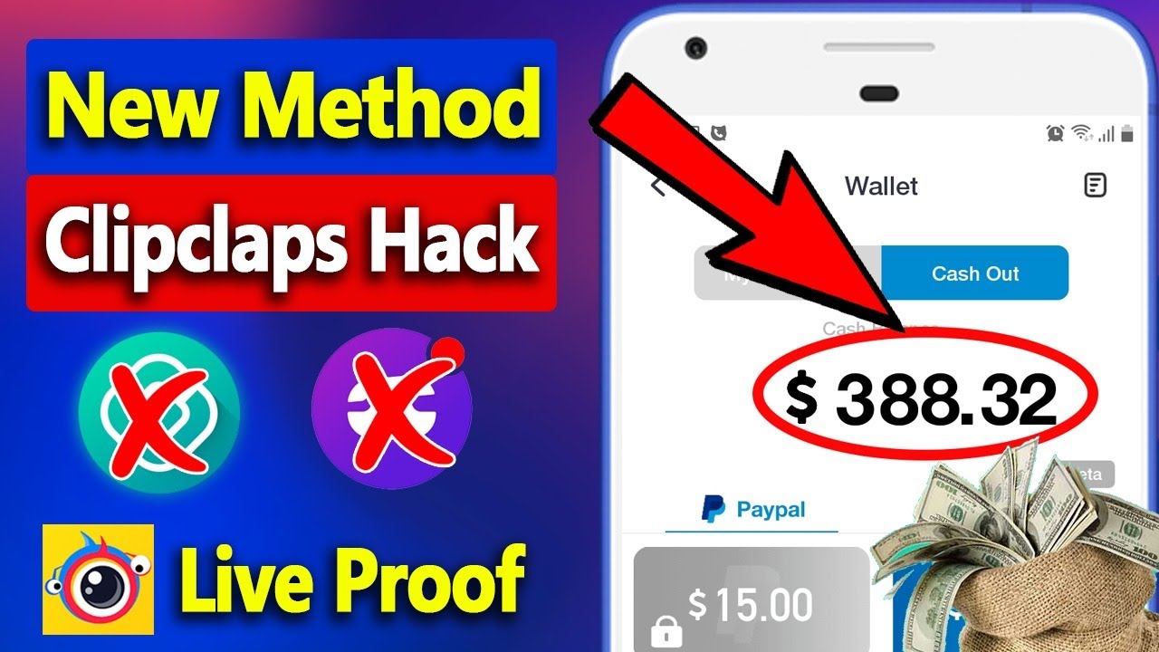 ClipClaps App Hack Unlimited Trick | Clip claps App Unlimited Refer Trick | Live Proof